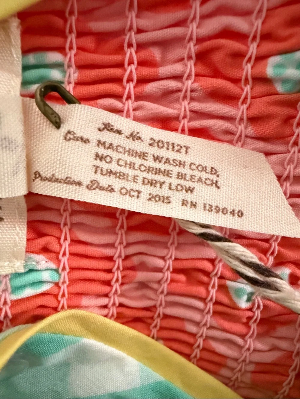 MATILDA JANE Meringue Pontoon Top Orange Happy and Free, Size 8